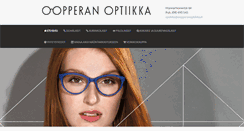 Desktop Screenshot of oopperanoptiikka.fi