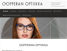 Tablet Screenshot of oopperanoptiikka.fi